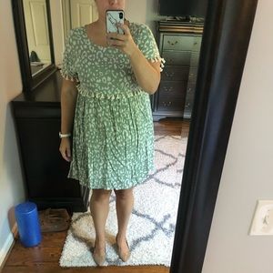 Brand new, never worn, NWOT - adorable sea foam green dress